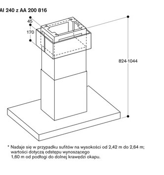 Okap Gaggenau AI240191