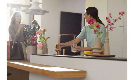 Bateria Franke Atlas Neo M pull-out  Miedziany 115.0628.208