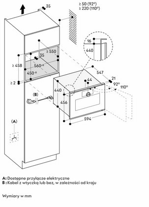 Kuchenka mikrofalowa z funkcją piekarnika Gaggenau seria Minimalistic GM251100