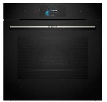 Piekarnik do zabudowy z funkcją pary Bosch HSG7584B1 czarny