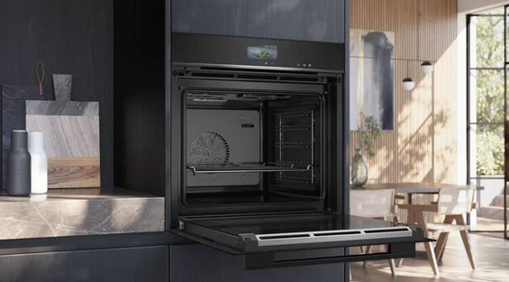 Piekarnik Siemens do zabudowy z dodatkiem pary HR736G1B1