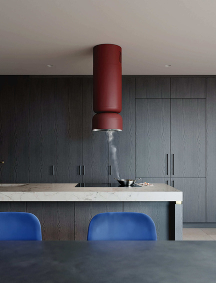 Okap wyspowy Ciarko Design ICON Anthracite wyciąg