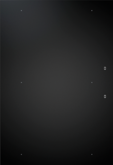 BORA Professional PKAS3FIABR All Black Rough Zestaw okap + płyty indukcyjne (1x PKAS3AB, 2x PKFI3ABR, 1x EFBV90, 1x EFS375, 1x EFV)