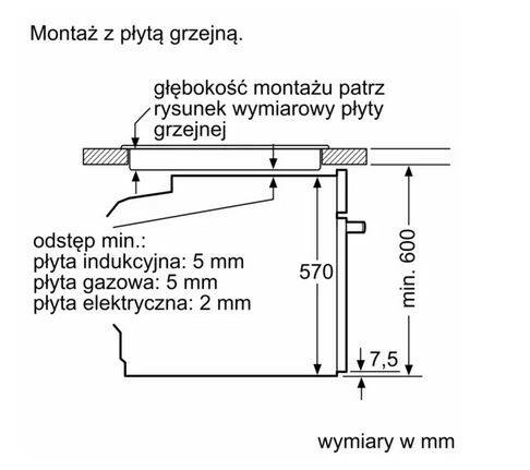 Piekarnik Siemens do zabudowy HB279GEB7