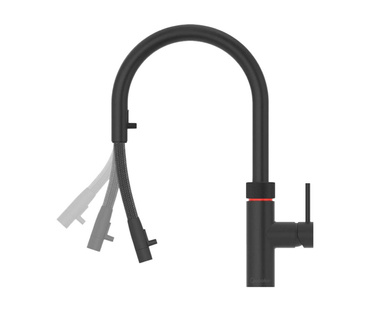Bateria Quooker Flex Round Czerń FXRBLK