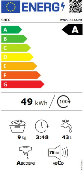 Pralka Smeg WNP96SLAAIN1 Universal