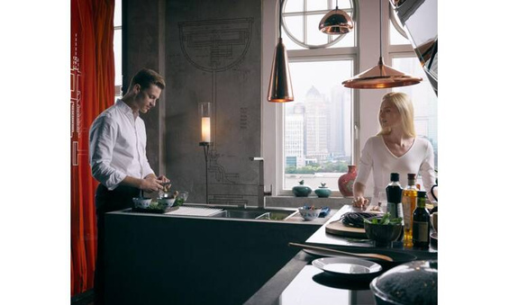 Bateria Franke Mythos Stal Szlachetna 115.0547.852