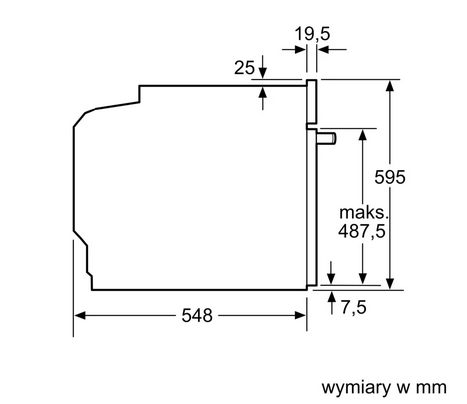 Piekarnik Siemens HR532GBS3 z funkcją pary do zabudowy