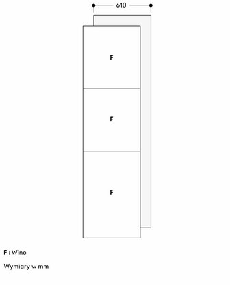 Chłodziarka do wina Gaggenau RVW467170 Vario seria Expressive