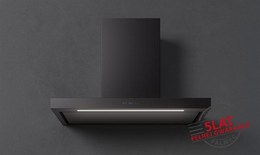 Okap Falmec Plane Plus NRS 90 czarny 800 m³/h przyścienny