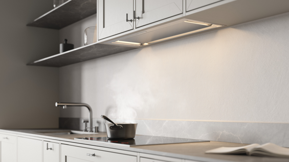 Okap do zabudowy w szafce ASKO CBB861SSC