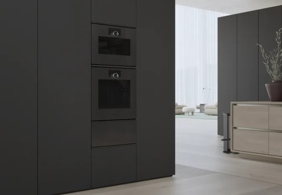 Piekarnik parowy z funkcją pieczenia Gaggenau seria Minimalistic GS240100