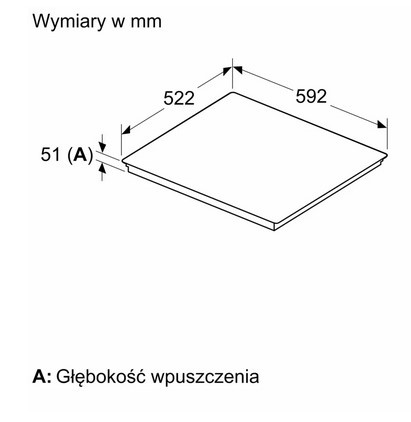 Płyta indukcyjna Siemens ED61AHSC1E 60cm