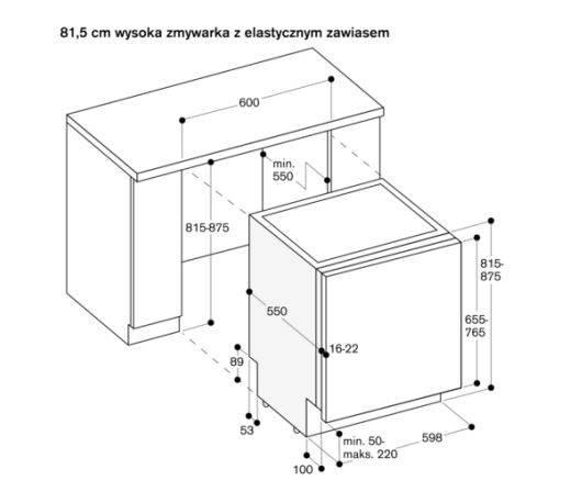 Zmywarka 400 series 60 cm Gaggenau DF480101F