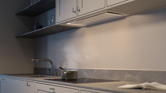 Okap do zabudowy w szafce ASKO CBB862WGC