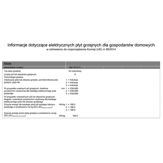 Płyta indukcyjna Miele SmartSelect czarny KM 7575 FL 11022980