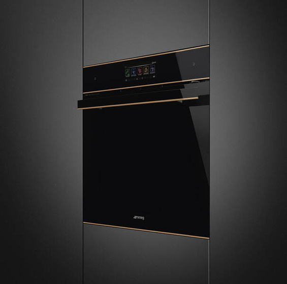 Piekarnik z funkcją pary i mikrofali Smeg Dolce Stil Novo SO6606WAPNR