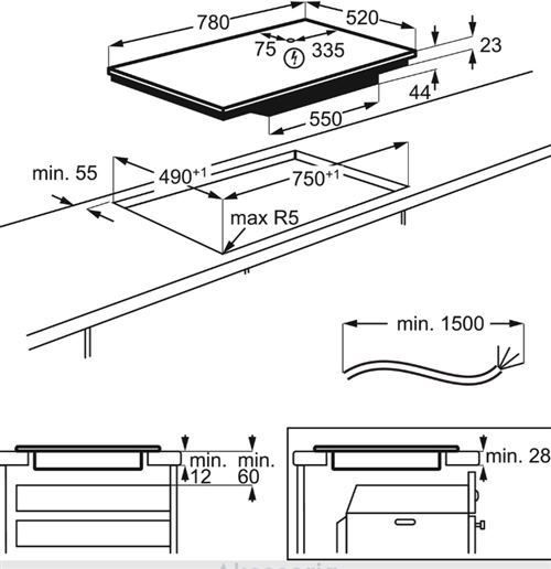 Płyta indukcyjna Electrolux EIV835
