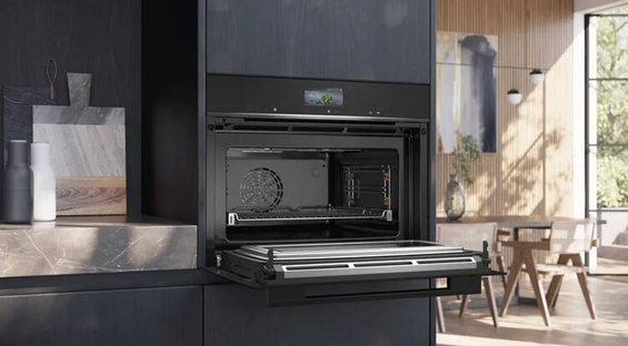 Piekarnik Siemens do zabudowy z mikrofalą CM736GAB1