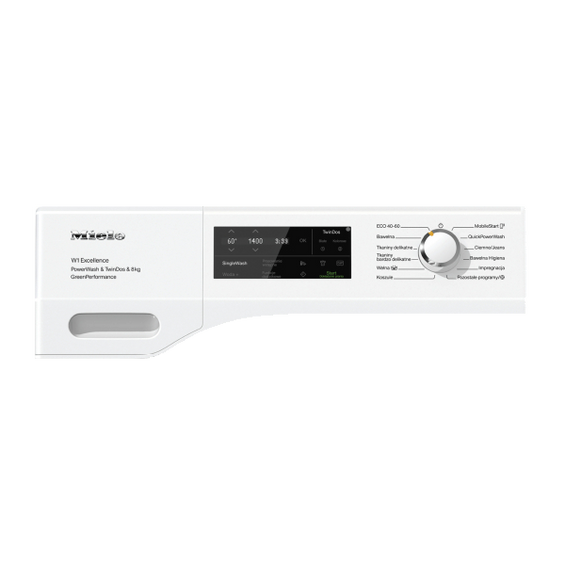 Pralka Miele WEH875 WPS PWash&TDos 8kg 11843600