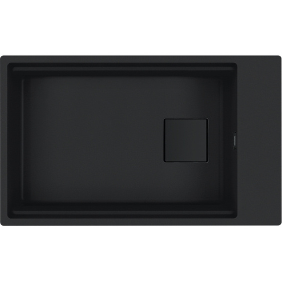 Zlewozmywak Kanon KNG 110-62 Fragranit+ Czarny mat + czarne maskownice 125.0721.161