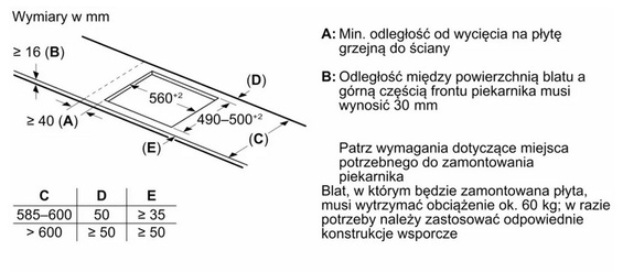 Płyta indukcyjna Bosch PIF631HB1E czarna 60 cm