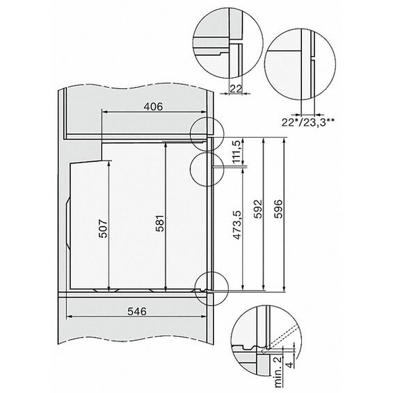 Piekarnik bezuchwytowy Miele ArtLine GraphitGrey H 7860 BPX 11106110