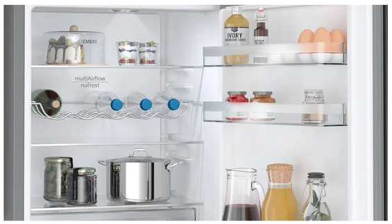 Lodówka z dolnym zamrażalnikiem wolnostojąca Siemens KG36NXXBF