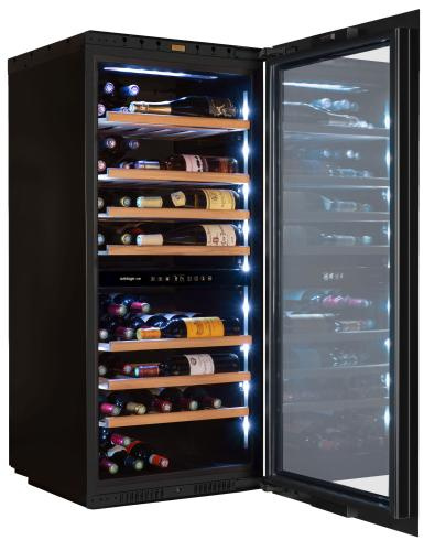 Winiarka do zabudowy Avintage AVI122PLATINUM