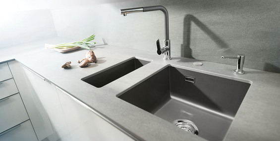 systemceram MERA 50 U zlewozmywak ceramiczny Polar 13