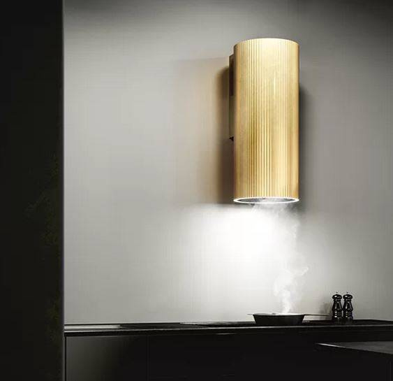 Okap przyścienny Ciarko Design MONOGRAM GOLD pochłaniacz