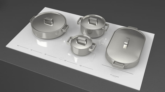 Płyta indukcyjna Fulgor Milano FSH 905 ID TS WH1 90 cm