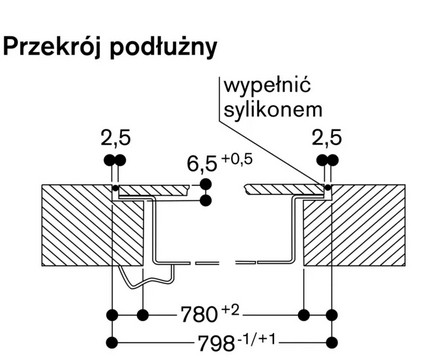 Płyta indukcyjna Gaggenau serie 200 CV282101M wykończenie czarne matowe/