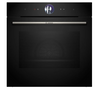 Piekarnik do zabudowy z funkcją pary Bosch HSG7361B1 czarny