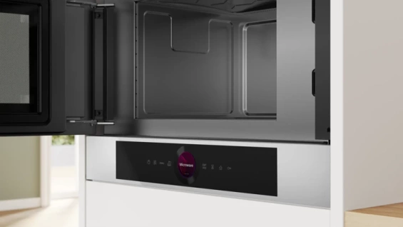 Kuchenka mikrofalowa do zabudowy Bosch BFL7221W1 biały