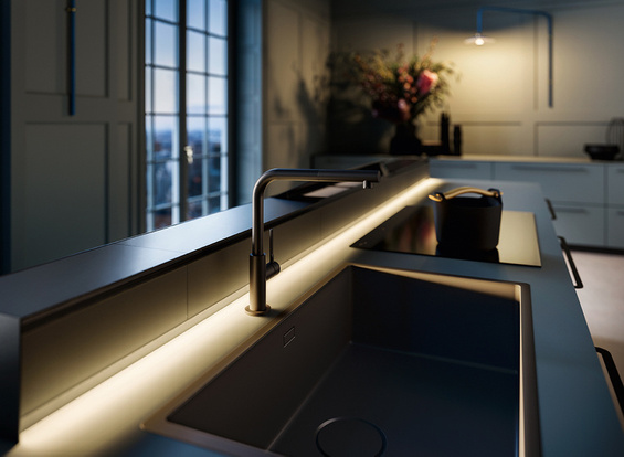 Falmec Elements Monolith 90 czarny 800 m³/h