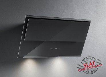 Okap Falmec Verso Easy 55 czarny 800 m³/h przyścienny