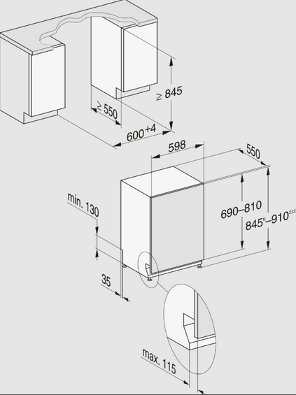 Zmywarka Miele G 7795 SCVi XXL AutoDos K2O Obsidianblack 12440440