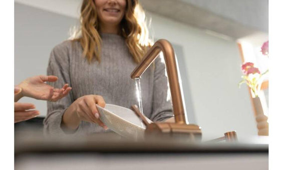 Bateria Franke Atlas Neo M pull-out  Miedziany 115.0628.208