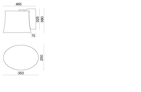 Okap Falmec Zephiro E.ion Isola 67 biały 450 m³/h wyspowy