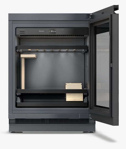 Winiarka podblatowa Miele KWTUS 7055 F Obsidianblack (szkło) 12519500