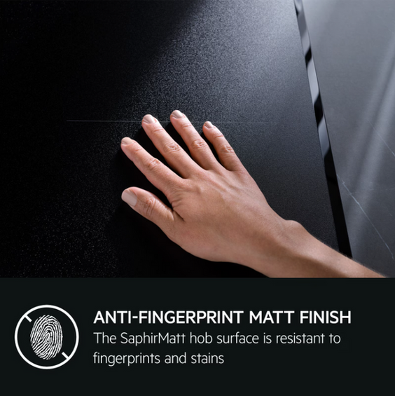 Płyta z wbudowanym okapem AEG NCP84C01AZ SaphirMatt z ekspozycji wysyłka 24 h Gratis !