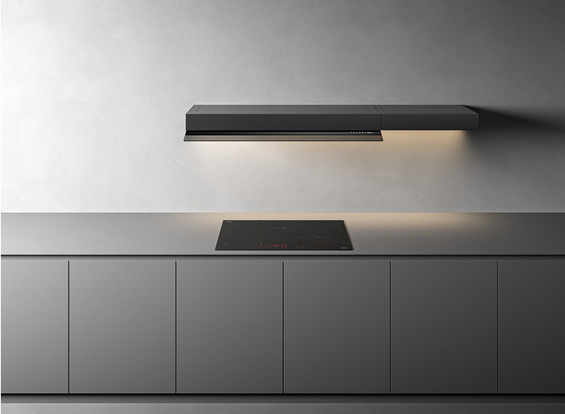 Falmec Elements Shelf 120 czarny - korpus bez silnika