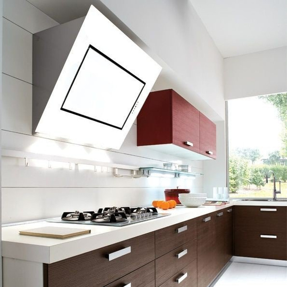 Okap Falmec Quasar 90 biały 800 m³/h przyścienny