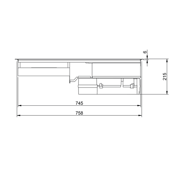 Płyta indukcyjna z wyciągiem OPERA Prima STORM