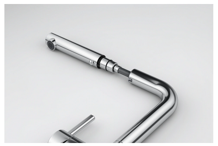 Bateria podokienna z wyciąganą wylewką Franke Active 115.0653.391