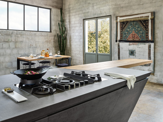 Płyta z okapem Elica NIKOLATESLA FLAME EVO GR/A/88 PRF0196343 szary