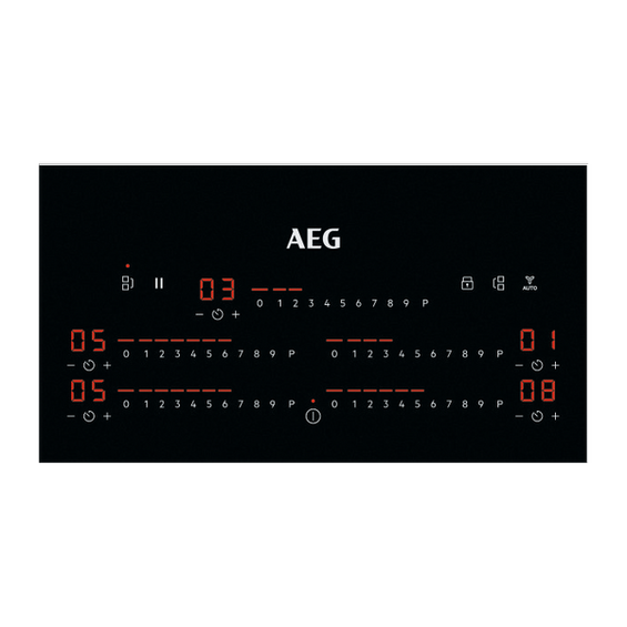 Płyta indukcyjna AEG IKE85753FB z ekspozycji