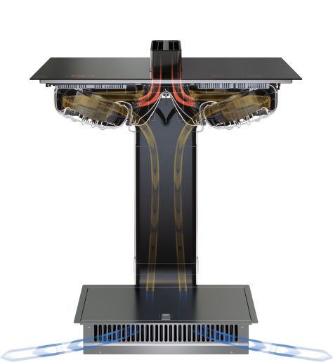 Płyta z okapem ASKO HIHD854GF