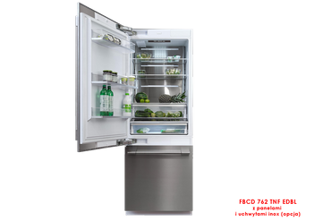 Chłodziarko - zamrażarka do zabudowy Fulgor Milano FBCD 762 TNF EDBL